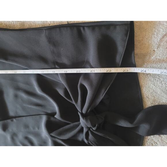 Chelsea28 Women's Long Sleeve Blouse Black size S - Picture 6 of 6